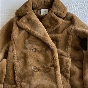 Vince fur coat